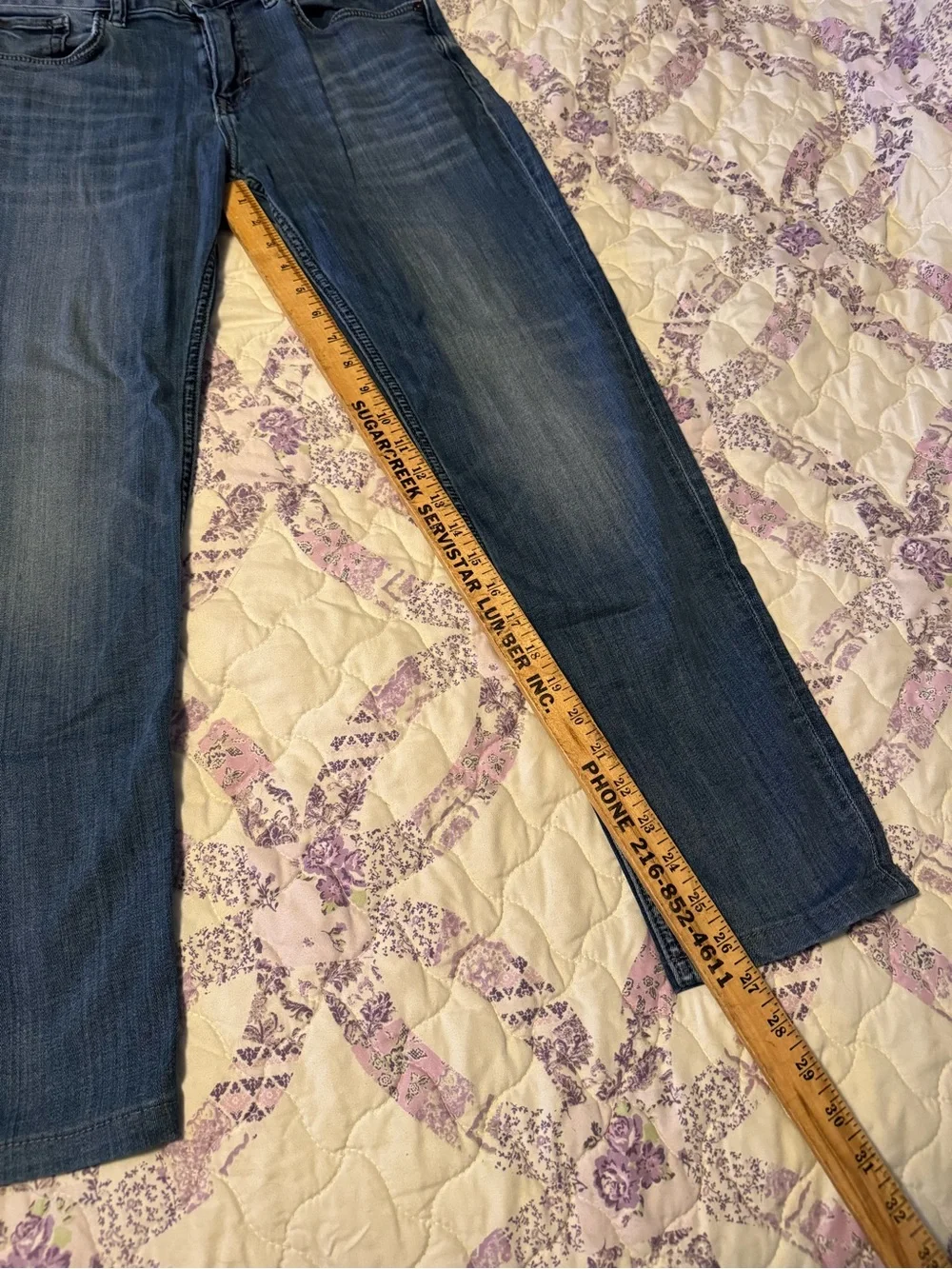 Banana Republic Dark Blue Straight-Leg Jeans